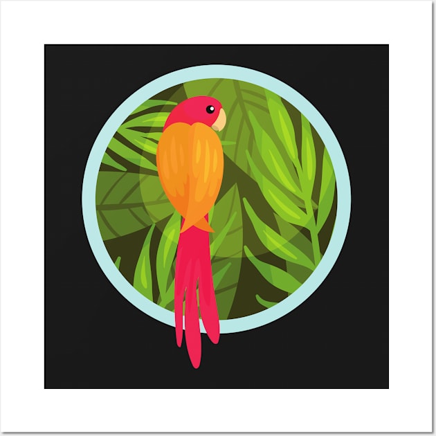 Cute Parrot Wall Art by gronly